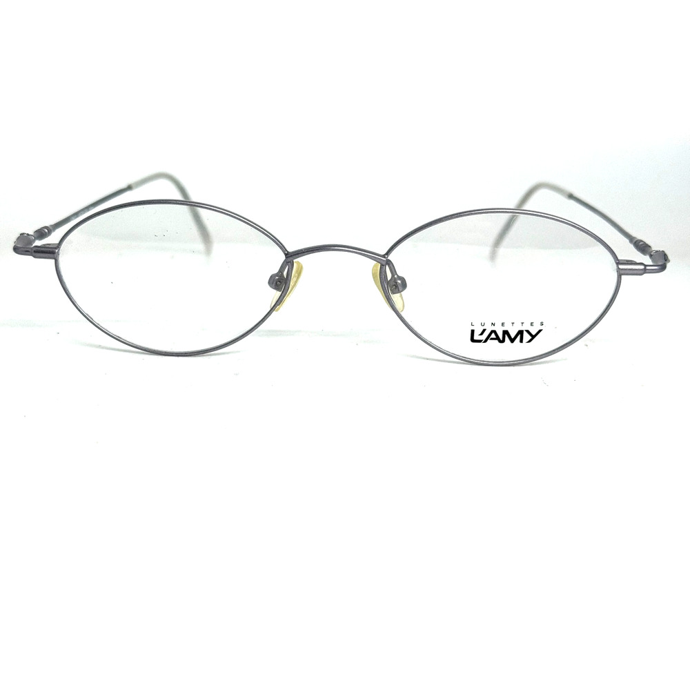 L'Amy L'Accent 205 50-18-140mm, Gray-Purple Hue Metal Frame Eyeglasses‎ H19594